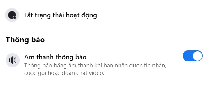 Ảnh minh hoạ: tắt âm thanh Messenger trên máy tính 5