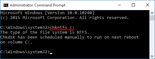 Ảnh minh hoạ: tắt Check Disk trên windows