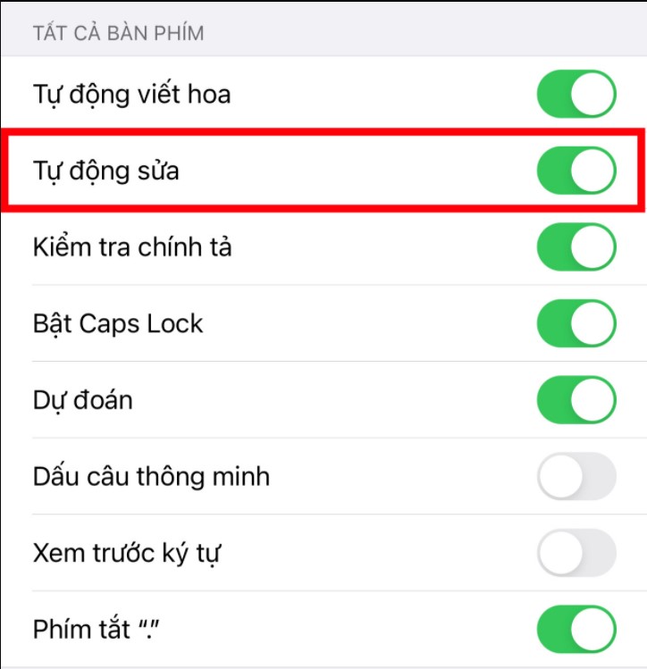 Ảnh minh hoạ: tắt gợi ý từ trên Iphone (1)