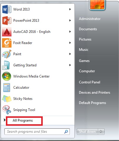 them bieu tuong taskbar win 7
