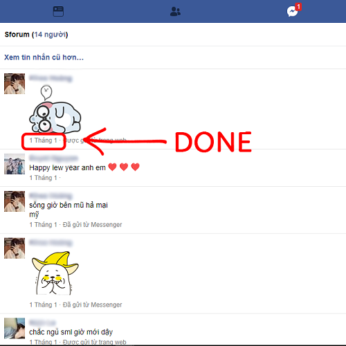 tim tin nhan cu tren facebook theo ngay 6