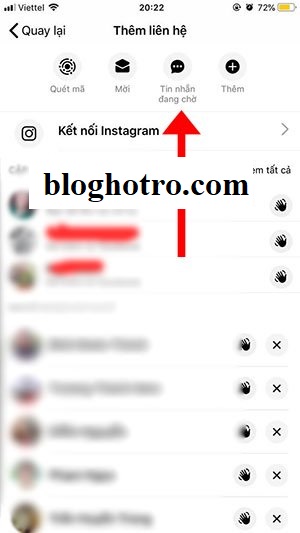 xem tin nhan an tren facebook messenger 1