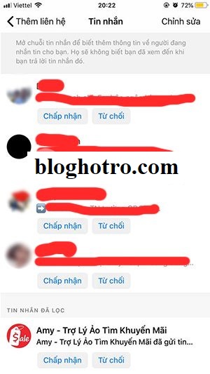 xem tin nhan an tren facebook messenger 2