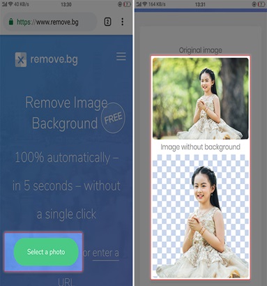 xoa anh nen tren iphone online 1