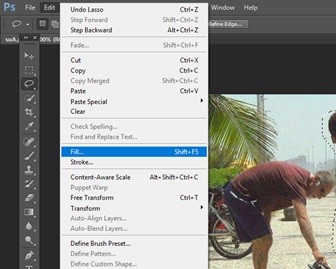xoa chi tiet thua tren anh bang photoshop 2