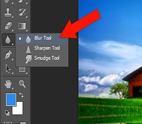 xoa phong bang photoshop 1