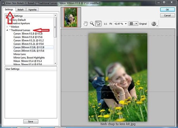 xoa phong bang photoshop 11