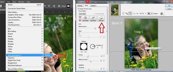 xoa phong bang photoshop 12