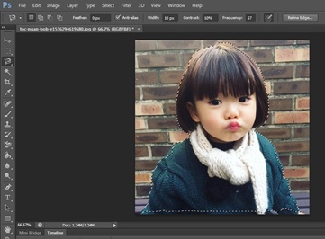 xoa phong bang photoshop 17