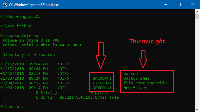 xoa thu muc cung dau tren windows 2