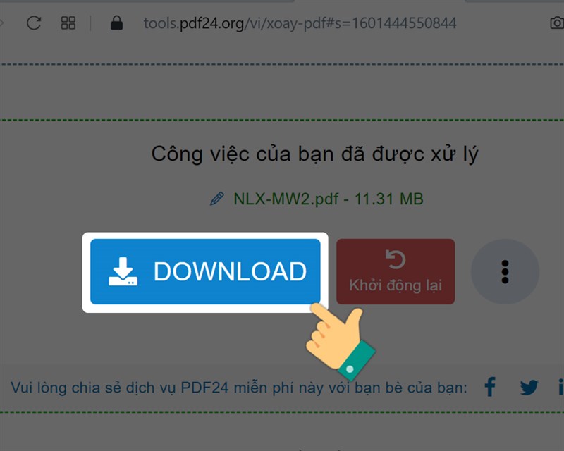 xoay file trang pdf khi bi nguoc va luu lai 4