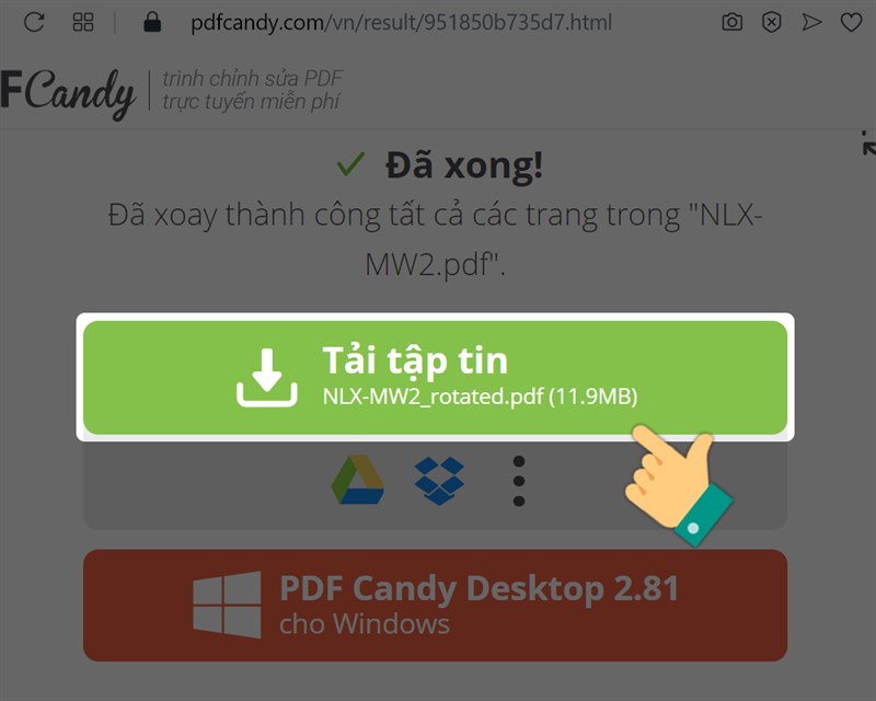 xoay file trang pdf khi bi nguoc va luu lai 8