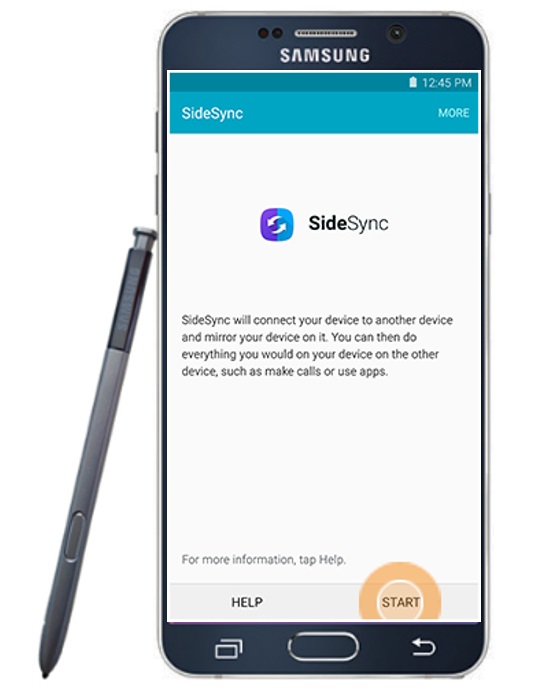 Ảnh minh hoạ: Phần mềm SideSynC (2)