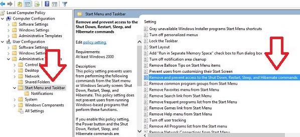 Ảnh minh hoạ: there are currently no power options available (1)