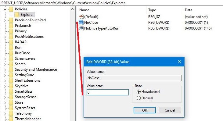 Ảnh minh hoạ: there are currently no power options available (3)