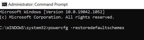 Ảnh minh hoạ: there are currently no power options available (4)