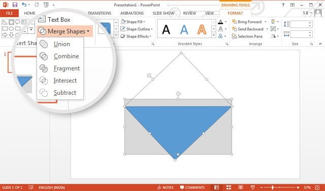 Powerpoint có thể được sử dụng để vẽ đồ hoạ vector