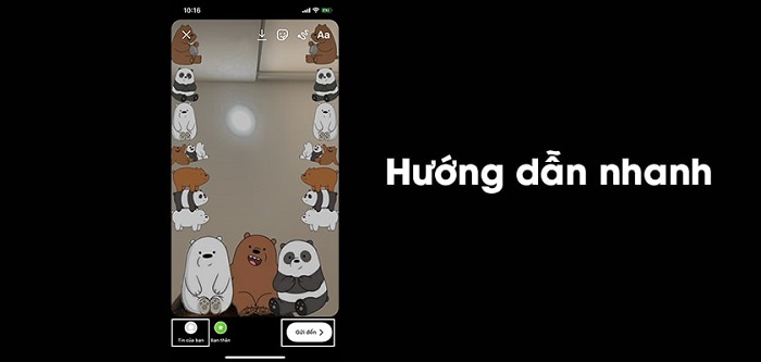 Ảnh minh hoạ: app chụp hình có 3 con gấu trên mặt (2)