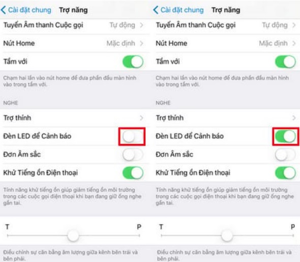 Ảnh minh hoạ: bật đèn flash khi có cuộc gọi đến iphone 12 (3)