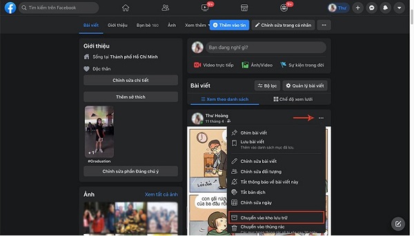 Ảnh minh hoạ: ẩn tất cả bài viết trên Facebook (4)
