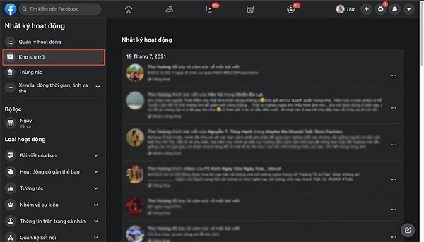 Ảnh minh hoạ: ẩn tất cả bài viết trên Facebook (6)
