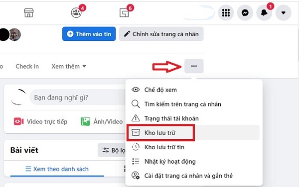 Ảnh minh hoạ: ẩn tất cả bài viết trên Facebook (8)