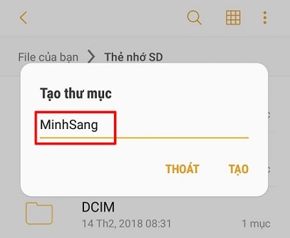 Ảnh minh hoạ: ẩn thư mục trên điện thoại Android (5)