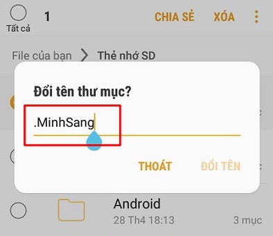 Ảnh minh hoạ: ẩn thư mục trên điện thoại Android (7)