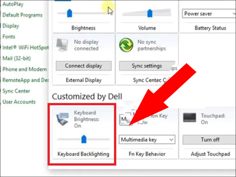 Ảnh minh hoạ: bật đèn bàn phím laptop HP (2)