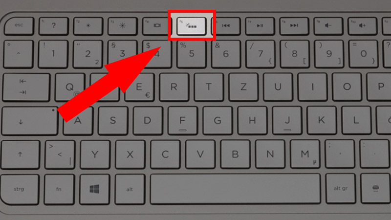 Ảnh minh hoạ: bật đèn bàn phím laptop HP (4)