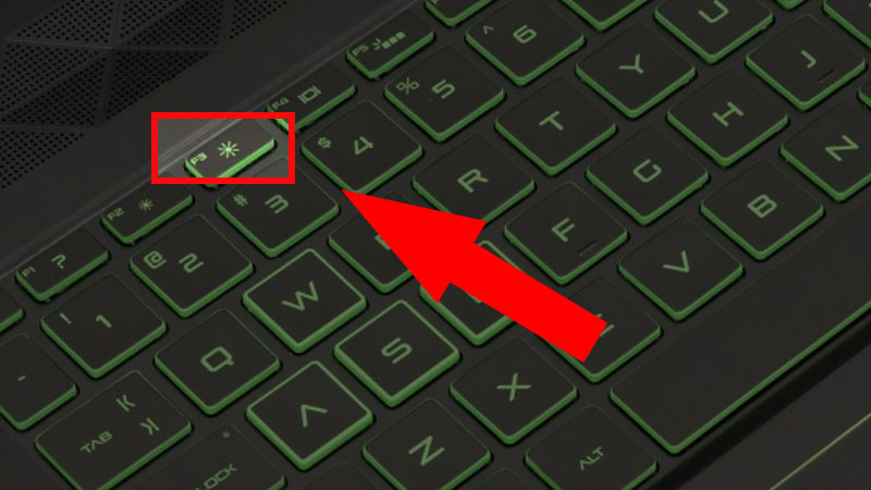 Ảnh minh hoạ: bật đèn bàn phím laptop HP (7)