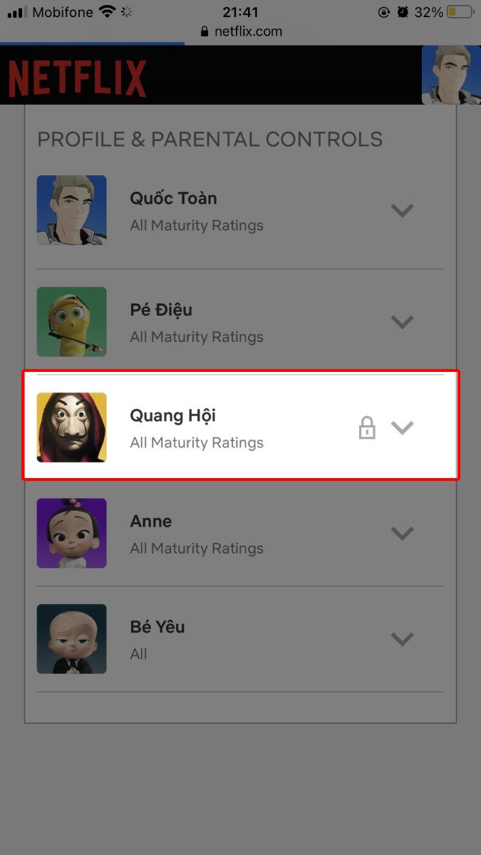 Ảnh minh hoạ: chỉnh netflix sang tiếng việt trên điện thoại (3)
