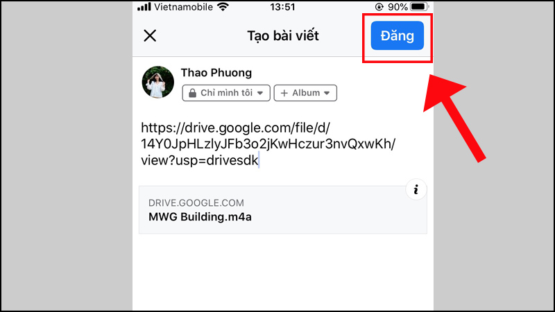 Ảnh minh hoạ: đăng ghi âm lên facebook (5)