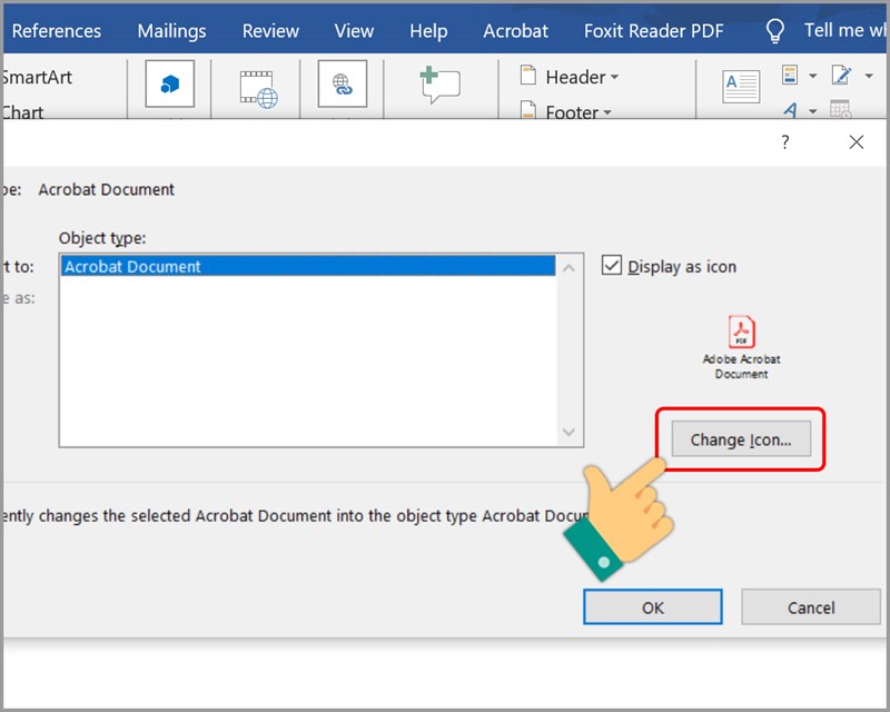 Ảnh minh hoạ: đính kèm file vào trong word (11)