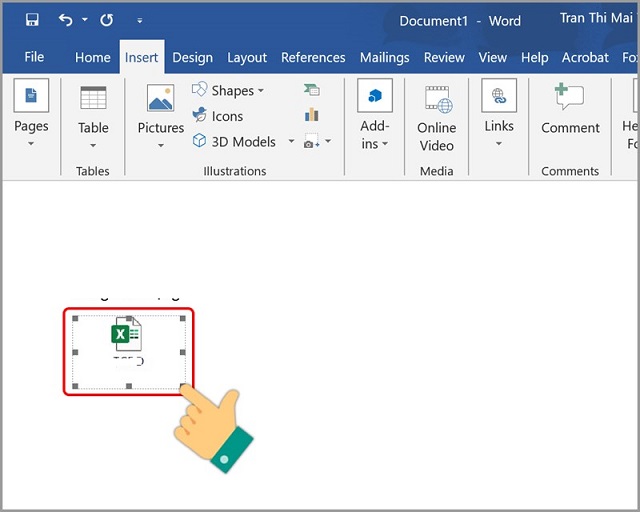 Ảnh minh hoạ: đính kèm file vào trong word (6)