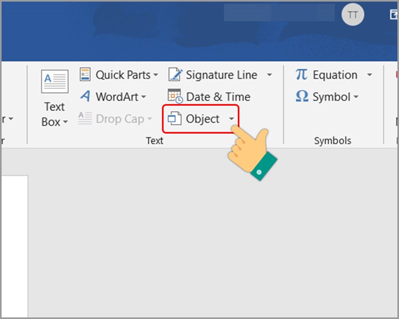 Ảnh minh hoạ: đính kèm file vào trong word (8)