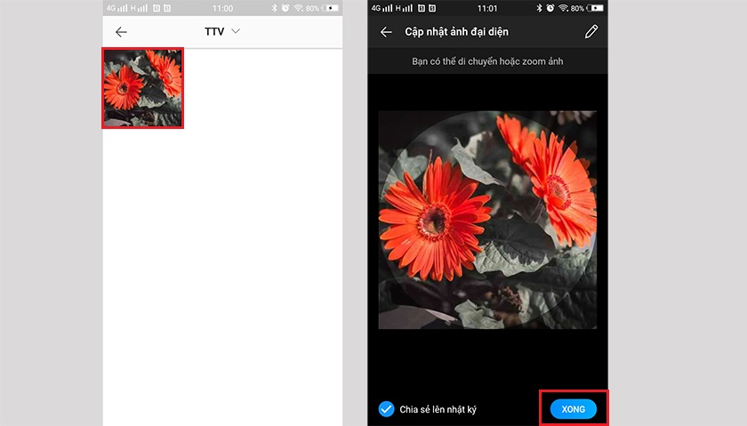Ảnh minh hoạ: đổi ảnh đại diện zalo (1)