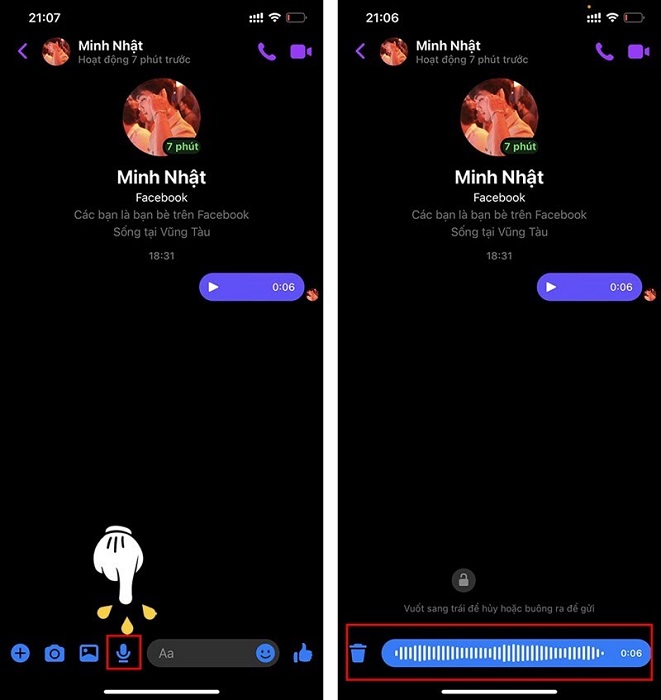 Ảnh minh hoạ: gửi đoạn ghi âm bằng Messenger (6)