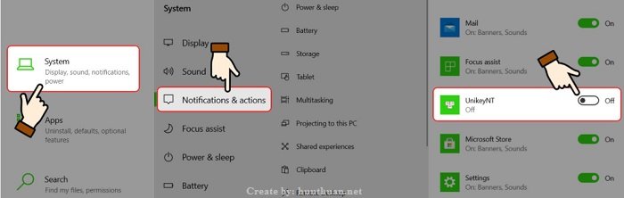 Ảnh minh hoạ: hiển thị Unikey trên Taskbar (7)