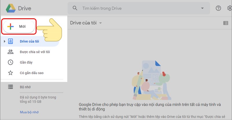 Ảnh minh hoạ: lưu trữ dữ liệu trên Google Drive (2)