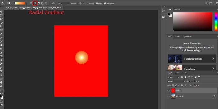 Ảnh minh hoạ: tạo mặt trời trong photoshop (4)