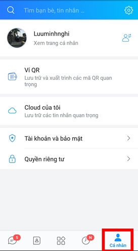 Ảnh minh hoạ: tắt thông báo sinh nhật trên zalo (1)