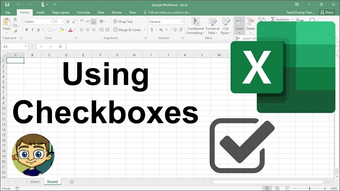 Cách thay đổi Font chữ, kích thước của checkbox trong Excel