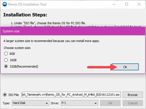 Ảnh minh hoạ: cài Remix OS song song với Windows (3)