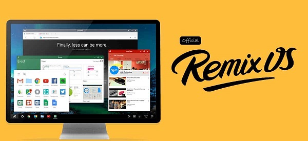 cài Remix OS song song với Windows