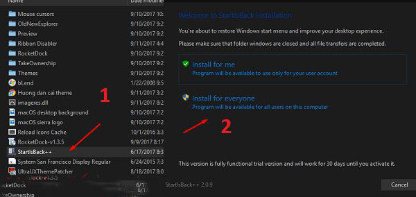 Ảnh minh hoạ: cài giao diện Mac OS cho Win 10 (19)