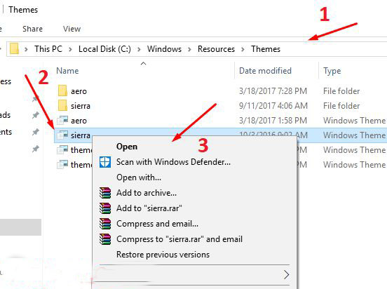 Ảnh minh hoạ: cài giao diện Mac OS cho Win 10 (2)