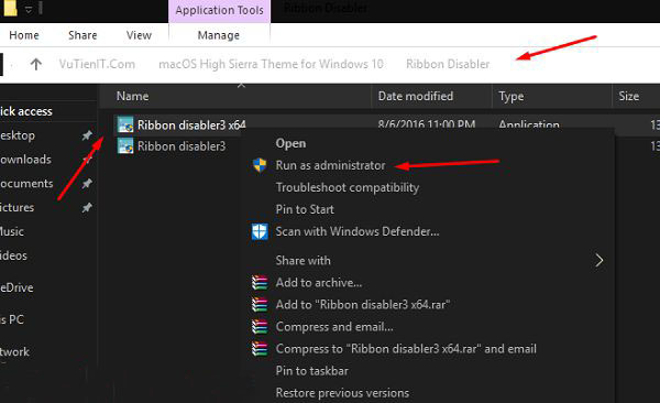 Ảnh minh hoạ: cài giao diện Mac OS cho Win 10 (4)