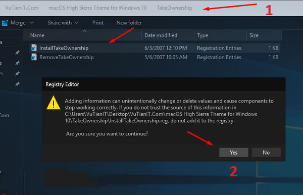 Ảnh minh hoạ: cài giao diện Mac OS cho Win 10 (9)