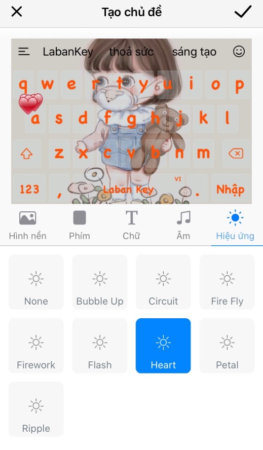 Ảnh minh hoạ: cài hình nền bàn phím bàn phím Oppo (9)